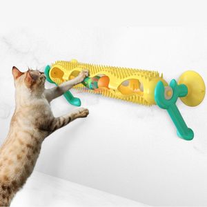 Articoli per animali domestici indistruttibile Fancy Interactive <span class=keywords><strong>Sucker</strong></span> Stick Track Scratch Glow Catnip <span class=keywords><strong>Ball</strong></span> giocattolo divertente per gatti - Product Image 4