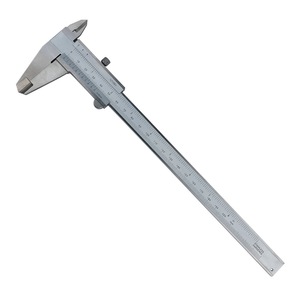Kaliper <span class=keywords><strong>Vernier</strong></span> Stainless Steel 0-150mm, alat pengukur mikrometer pengukur kaliper logam kunci sendiri - Product Image 2