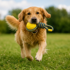 Interactive Pet Training Chew Teeth Toy Durable Elastic EVA Floating Balls Soft Rubber Dog Teeth Grinding Toys <b>Rope</b> Box Packed - Product Image 6
