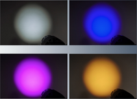 Projecteurs LED d'extérieur 4-en-1 7x40W Zoom RGBW IP65 DMX512 en alliage d'aluminium pour éclairage de scène, événements, mariages, fêtes, DJ, disco