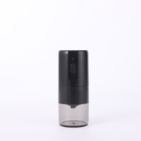 Mini moulin à café électrique portable rechargeable par USB en acier inoxydable avec meules en céramique pour hôtel et usage domestique