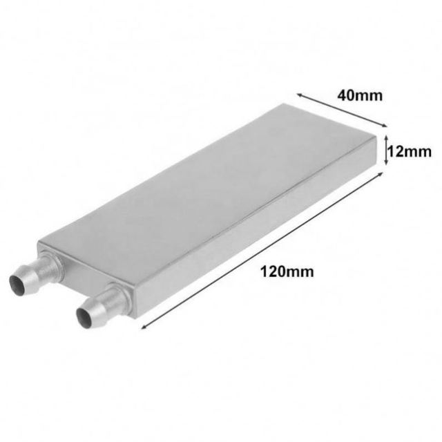 Water-cooled head cooling chip silicon water cooling radiator 40/80/120mm high efficiency heat sink