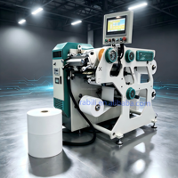 Machine de revêtement thermofusible de bureau, mini-applicateur thermofusible à largeur réduite pour la fabrication d'échantillons de ruban adhésif