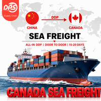 Transitaire Chine-Canada Amazon FBA DDP Expédition Aérienne Maritime Porte-à-Porte Taxes Incluses Agent Logistique