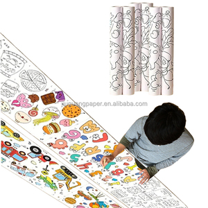White Drawing Paper Rolls 300x30m 300x10m for Kids Drawing