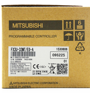 FX3U-32MT/ES-A 32 I/O ทรานซิสเตอร์เอาท์พุต PLC ตัวควบคุมพัลส์ความเร็วสูงสำหรับการกำหนดตำแหน่งมอเตอร์ ของแท้พร้อมส่ง - Product Image 4
