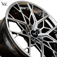 Jantes en aluminium forgé WL Custom, finition or, concaves profondes, pour BMW 530Li X3 X5 X6 Série 3 5 7 5x112 5x120, jantes de voiture forgées
