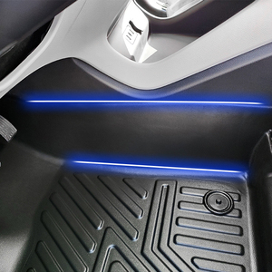 หรูหราที่กําหนดเองรถเท้าเสื่อ 5D Tpeรถชั้นเสื่อกันน้ํารถสําหรับSong Pro - Product Image 6