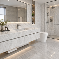 Décoration de cuisine et de salle de bain, marbre artificiel pour plan de travail