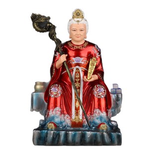 Estatua Divina Bixia Yuanjun, Diosa del Ojo, Buda, para Culto en el Hogar, Monte Tai, Abuela, Madre Mayor, Semielaborada, Venta al por Mayor de Fábrica - Product Image 5