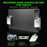 Manette de jeu filaire P1 pour tablette, joystick 6 doigts, haute sensibilité aux clics, confort ergonomique, épaisseur réglable, silicone