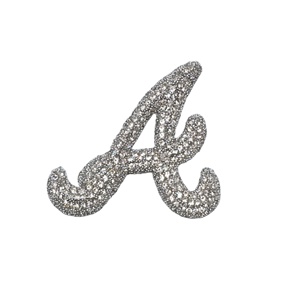 Mẫu miễn phí 3D pha lê Rhinestone biểu tượng các bản vá lỗi DIY thư sắt trên các bản vá lỗi cho quần áo đính huy hiệu mũ - Product Image 2