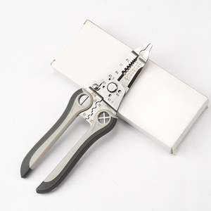 Nice Multi-functional <b>Wire</b> <b>Stripper</b> 10 Awg Stainless Steel Industrial Grade Crimping Pliers For <b>Electrical</b> Wiring - Product Image 2