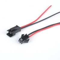 Faisceau de câblage d'éclairage de fabricant chinois JST XSR JST PH 2 mm 8 broches femelle RoHS/CCC PVC 600V pour conducteur en cuivre nu