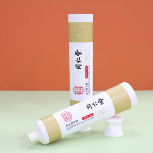 120g vente en gros doux presser personnalisé <span class=keywords><strong>Alu</strong></span>-plastique <span class=keywords><strong>Tube</strong></span> emballage feuille ABL avec capuchon rabattable pour dentifrice et cosmétique - Product Image 4