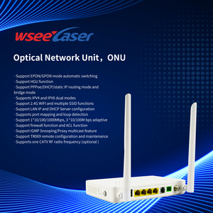 Ban nhạc duy nhất xpon GPON ONT <span class=keywords><strong>Router</strong></span> 1ge + 3fe + Wifi + VoIP + USB onu giá xuất xưởng giá rẻ cho FTTH 1550nm bước sóng - Product Image 5