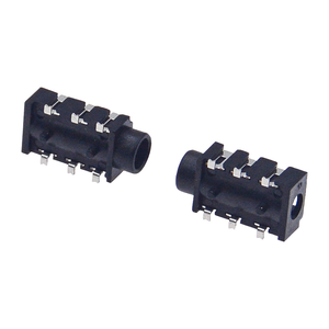 Conector Hembra de Audio Estéreo PJ-313D de 3.5mm, Montaje SMT de 6 Pines con Diseño Simétrico, Conector de Alta Calidad - Product Image 4