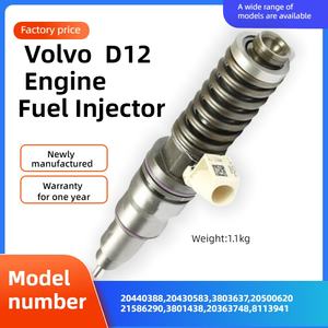 Nuovissimo 20440388 20430583 iniettori di carburante per escavatori <span class=keywords><strong>Volvo</strong></span> EC330 <span class=keywords><strong>EC360B</strong></span> D12 motori macchine da costruzione parti carburante - Product Image 2