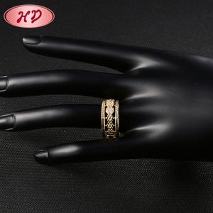 Bagues en alliage plaqué or 18 carats de style chinois pour femmes - Product Image 6