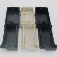 Boîtier de commande PLC en plastique pour rail DIN, boîtier d'instrumentation électronique 180x100x77mm, boîte de jonction pour équipement électrique industriel