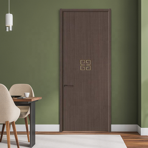 2024 Herstelleranfertigung Hochwertige Schlafzimmertür Innenraumtür-Design Moderne Innentür aus Holz - Product Image 3