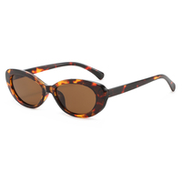 Nouvelles Lunettes de Soleil Unisexe Rétro Y2K NWO T1736 Cat Eye Monture Complète Haute Qualité Personnalité UV400 Nouveau Style Vente en Gros Direct Usine