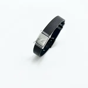 My Husband Bracelet Fashion Black Silicone Stainless Steel Charm Bracelets Bangles Love Gifts For Hubby