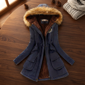 Vestes en cuir parka style européen pour femme Vestes en cuir de haute qualité - Product Image 3