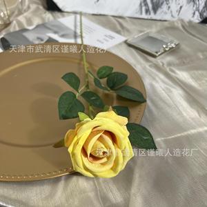 Bouquet de roses artificielles Jinxi 10cm-30cm, fleurs en soie pour mariage, décoration extérieure et intérieure - Product Image 4