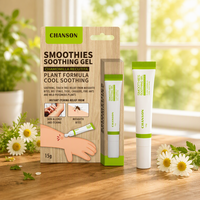 Gel anti-démangeaisons pour piqûres de moustiques Chanson, portable, sans produits chimiques, écologique, pour après les piqûres