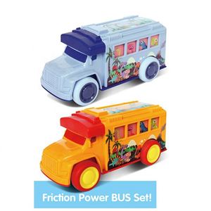Juguetes de Autobús de Fricción, Juguetes de Coche <span class=keywords><strong>El</strong></span>éctrico, Mini Coches para Niños, Gran Venta - Product Image 6