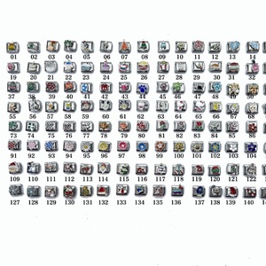 Bracelet à breloques DIY avec modules extensibles en acier inoxydable 304, assortiment aléatoire de breloques italiennes, accessoire de mode - Product Image 2