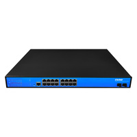 Switch Gigabit Administrado de 18 Puertos, Switch Ethernet SFP de Capa 2 para Cámaras IP, Conjunto de Herramientas de Automatización para Instalación de CCTV