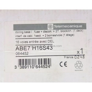 Base de Conexión Pasiva Schneider ABE7H16S43, Entradas ABE7-16, Fusibles, Aislador LED - Product Image 6