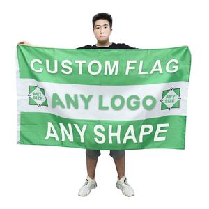 Drapeaux et Bannières Personnalisés pour Équipes Sportives, Imprimés par Transfert à l'Eau, Imperméables 3x5, pour la Coupe des Jeux Mondiaux, Promotionnels, pour l'Extérieur - Product Image 1