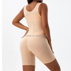 Colombianas Post Surgery Shapewear <strong>Tummy</strong> <strong>Tucker</strong> Slimming Flat Belly Hip Lift Bodysuit Adjustable Straps Girdle Waist Cincher - Product Image 3