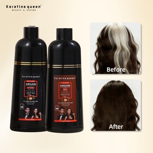 Shampoo colorant capillaire noir et brun, fabrication originale, fournisseur en gros, meilleure qualité, prix bas, personnalisation du logo, OEM - Product Image 3