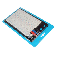 Breadboard ZY-204 1660 points, Protoboard 4 bus, Carte de circuit de test, 1660 points de connexion