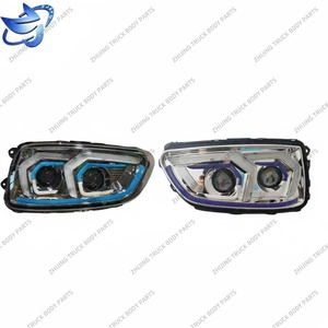 Đèn pha xe tải kiểu mới, đèn xi nhan LED độ, dải đèn trang trí tùy chỉnh màu sắc cho <span class=keywords><strong>HINO</strong></span> MEGA 500 <span class=keywords><strong>HINO</strong></span> MEGA 700 SERIES - Product Image 3