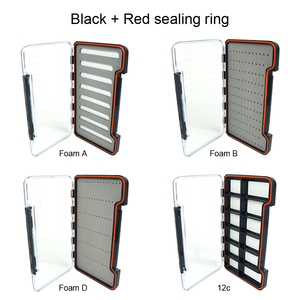 Siêu mỏng không thấm nước bay câu cá hộp dễ dàng Grip bọt đa từ tính ngăn lure giải quyết hộp 09a-g046 (B07) - Product Image 4