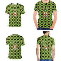 Ropa Rasta al por Mayor, Ropa Jamaicana, Camisa Jamaica para Hombre, Camisetas Jamaica