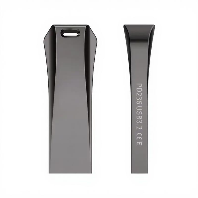 Flash Drive USB 3.2 Gen1 PD236 32GB-128GB Metal New High Speed Ultra Light