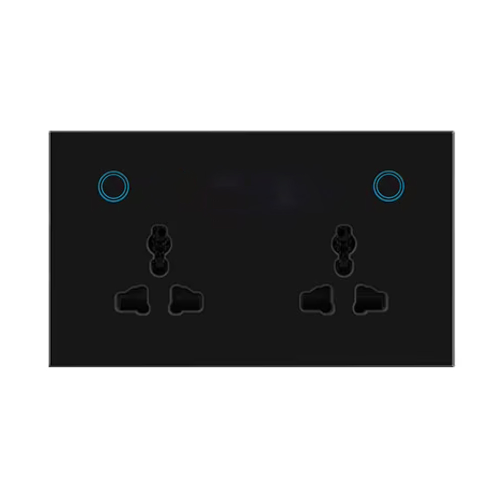 147-WIFI-SOCKET สีดำ