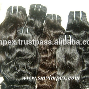 Extension de cheveux bruts indiens naturels, 22 pouces, tissage de cheveux humains vierges, non traités, livraison rapide - Product Image 2