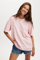 T-shirt ample de haute qualité pour femmes, été, logo personnalisé, blanc, t-shirt basique à manches courtes pour femmes, vente en gros