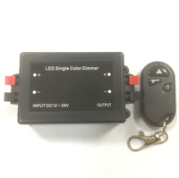 Module de bande lumineuse de couleur noire lumière 96w dc12-24V led gradateur unique