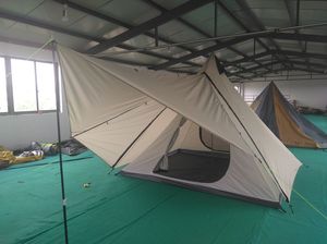 Tienda Tipi de poliéster para exteriores, carpa de acampada familiar, pirámide, 2023 - Product Image 6