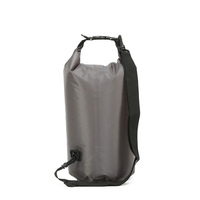 Sacs de nettoyage à sec portables en PVC à fermeture roll-top, imperméables, avec logo personnalisé, durables, 20L/30L, noirs, sacs gonflables pour moto
