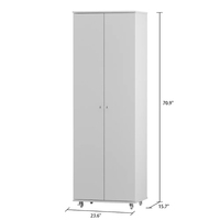 Armoire à chaussures 2 portes 9 pneus, armoire à chaussures avec grand espace de rangement
