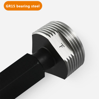 Jauge de filetage de tuyau conique NPT, outil de mesure, jauge Go No Go, jauge annulaire 1/16 1/8 1/4 1/2 3/4 pour moules